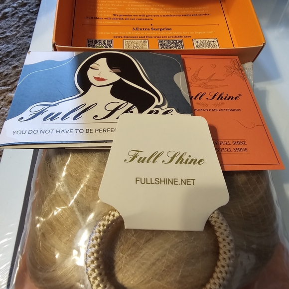 Full Shine Hair Extensions 18" - Picture 7 of 9